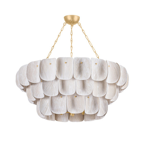 Amalfi 16 Light Chandelier in Vintage Gold Leaf (70|6641-VGL)