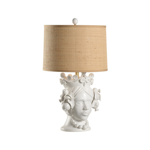Chelsea House Misc One Light Table Lamp in White/Cream (460|70225) Chelsea House Misc One Light Table Lamp in White/Cream (460|70225)