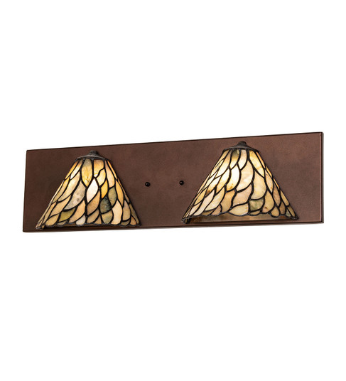 Willow Two Light Wall Sconce in Mahogany Bronze (57|284041)