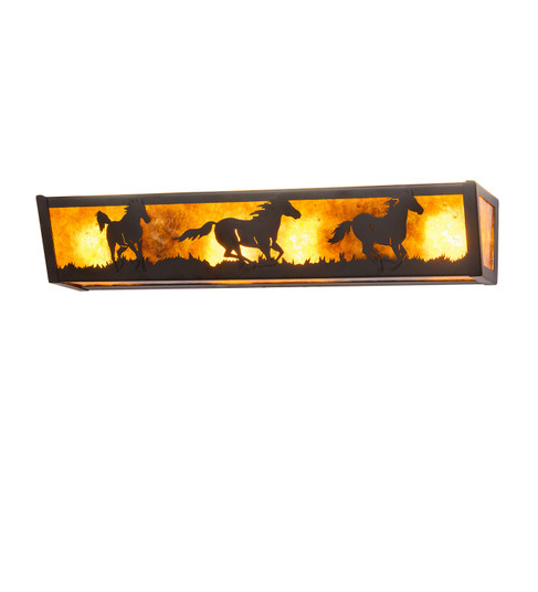 Running Horses LED Vanity in Oil Rubbed Bronze (57|283205)