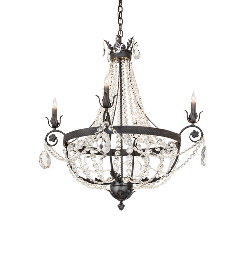 Antonia Four Light Chandelier in Chestnut (57|282055)