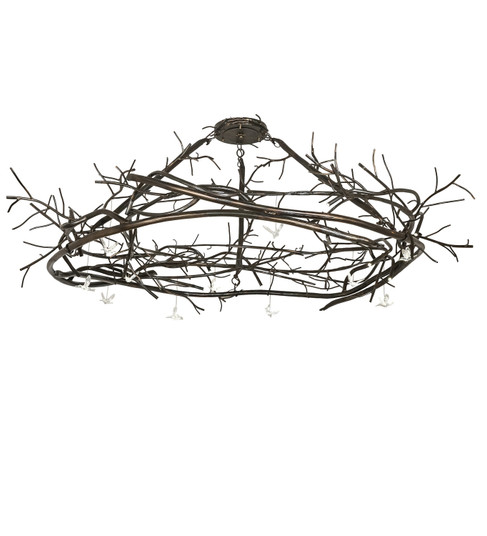 Gardner LED Chandelier in Dark Burnished Antique Copper (57|276744)