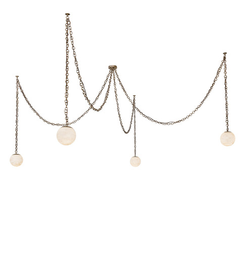 Castiliolite Four Light Chandelier in Brass (57|275626)