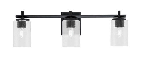 Franklin Three Light Bath Bar in Matte Black (200|1213-MB-300)