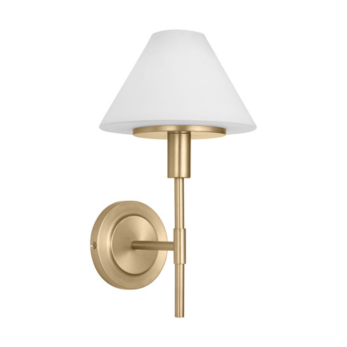 Mendota Wall Sconce in Satin Brass (1|GLW1011SB)
