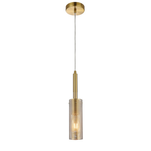 Percy One Light Pendant in Aged Brass (216|PRY-MM-AGB)