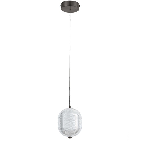 Peri LED Pendant in Clear (216|PRI-67LEDP-MB)