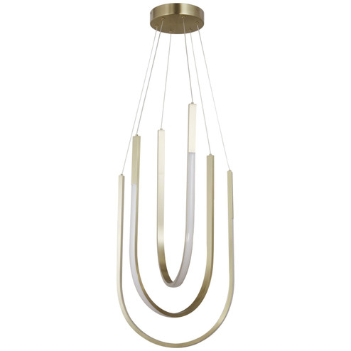 Pacari LED Pendant in Aged Brass (216|PCR-1654LEDP-AGB)