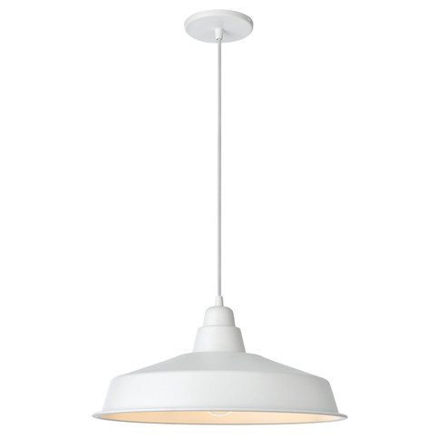 Olya One Light Pendant in Matte White (216|OLY-161P-MW)