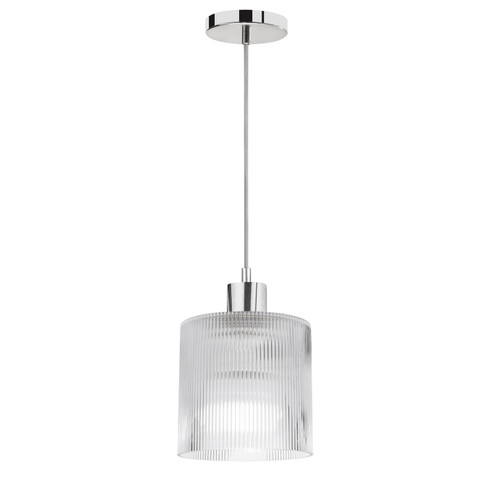 Nadine One Light Pendant in Clear (216|NAD-71P-PC-FL)