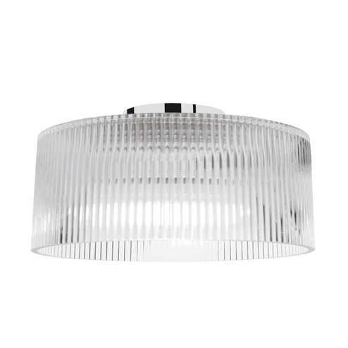 Nadine One Light Flush Mount in Clear (216|NAD-123FH-PC-FL)