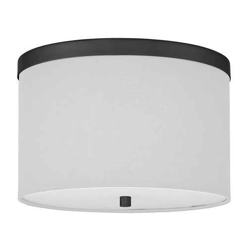 Frederica Two Light Flush Mount in White (216|FRD-122FH-MB-WH)