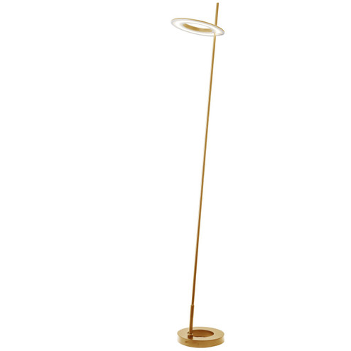 Finley LED Floor Lamp in Aged Brass (216|FLY-6020LEDF-AGB)