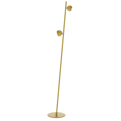 Fernanda LED Floor Lamp in Aged Brass (216|FER-5010LEDF-AGB)