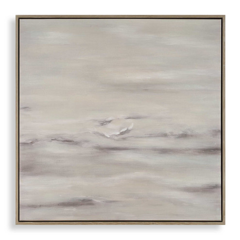 Trance Abstract Art in Light White (52|32451)