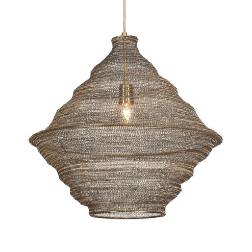 Sigh One Light Pendant in Antique Brass (52|21614)