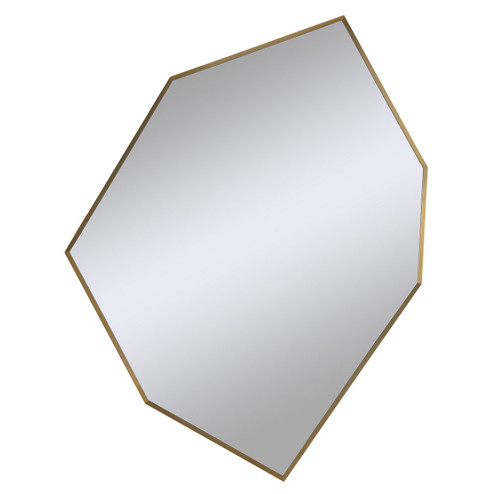 Devika Mirror in Satin Brass (443|MT2517)