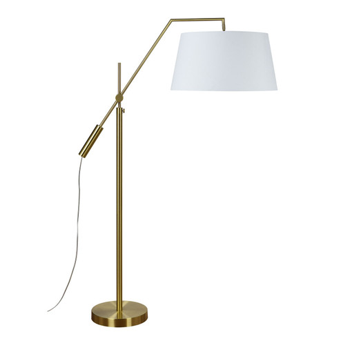 Claire LED Floor Lamp in Satin Brass (443|LPF3148)