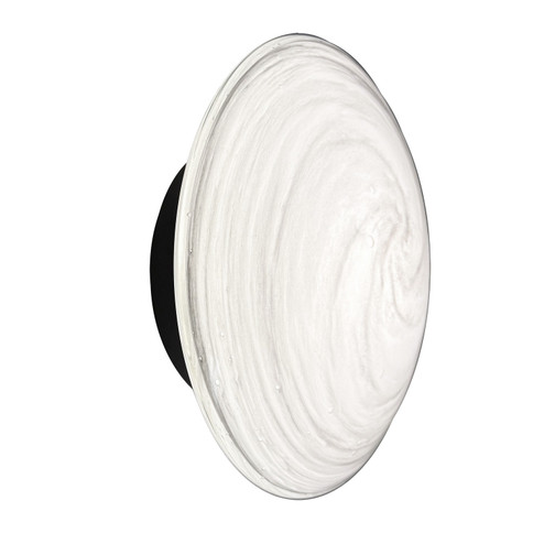 Wenona One Light Wall Sconce in White (216|WNA-75LEDW-MB-SWL)