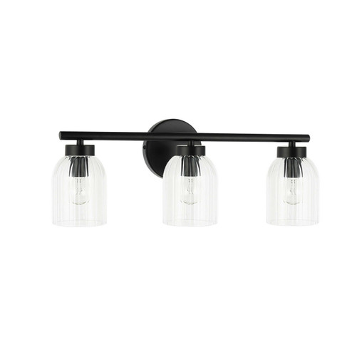 Vienna Three Light Vanity in Matte Black (216|VIE-213W-MB)