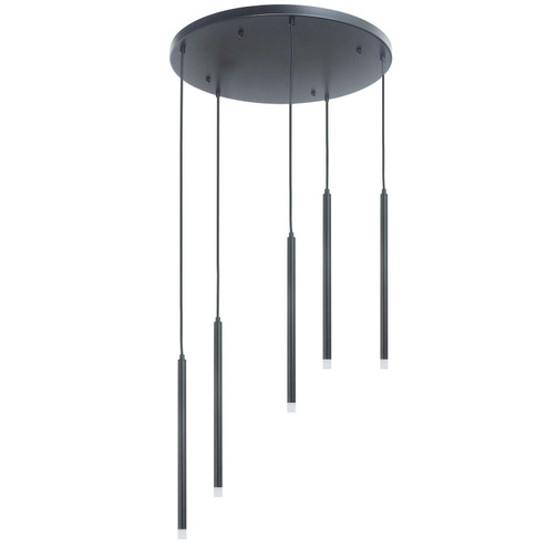 Sanya LED Pendant in Matte Black (216|SNY-1815LEDP-MB)