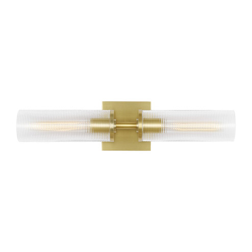 Sarita Two Light Wall Sconce in Satin Brass (454|DJW1092SB)