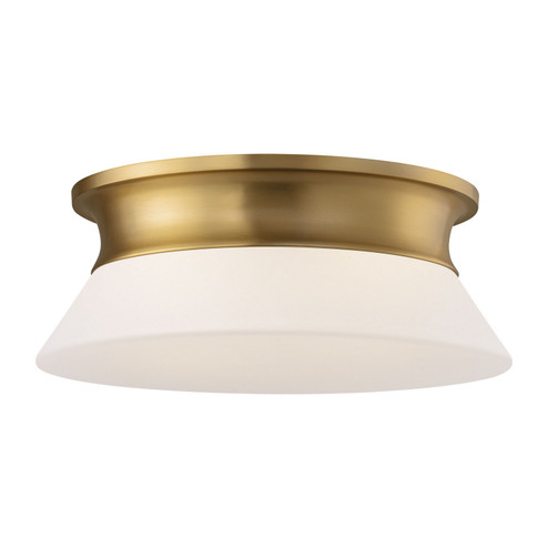 Panos Two Light Flush Mount in Burnished Brass (454|AF1192BBS)
