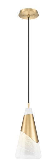 Aimie One Light Pendant in Modern Gold (224|828P7-MGLD)
