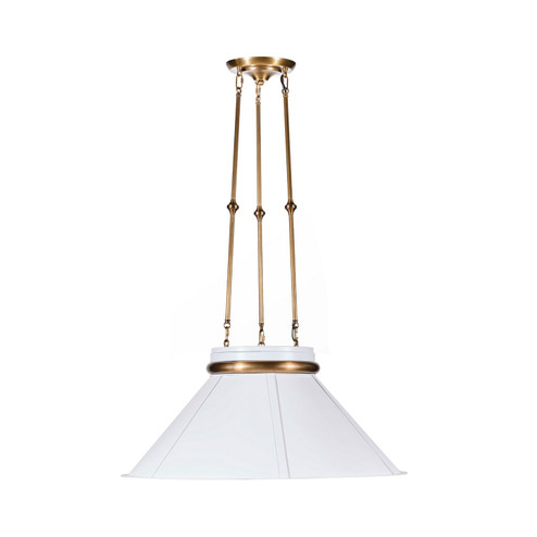 Mood Swings One Light Pendant in Heritage White/Heritage Bronze (137|540P01AWHTBRZ)