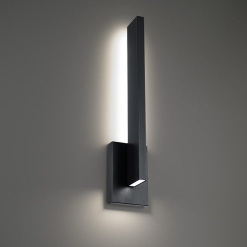 Mako LED Outdoor Wall Sconce in Black (281|WS-W18122-40-BK)