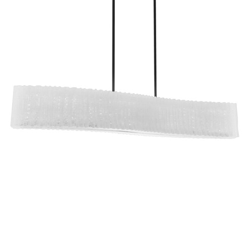 Rhiannon LED Chandelier in Black (281|PD-70148-BK)