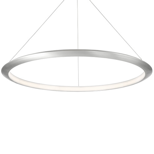 The Ring LED Pendant in Brushed Aluminum (281|PD-55048-27-AL)