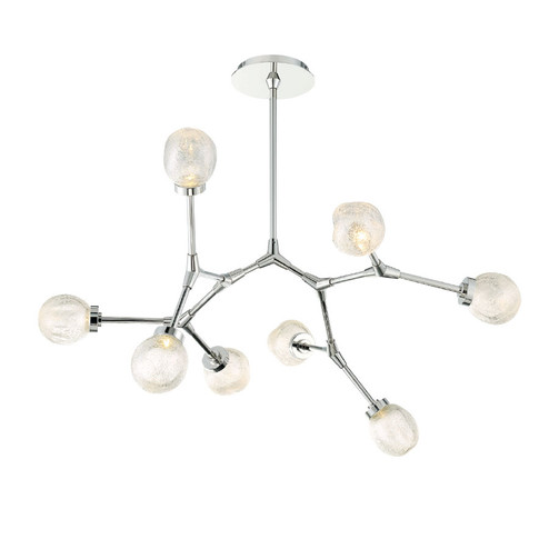 Catalyst LED Chandelier in Polished Nickel (281|PD-53728-PN)