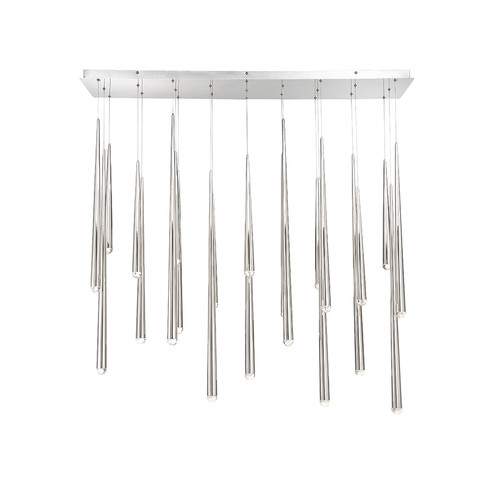 Cascade LED Pendant in Polished Nickel (281|PD-41723L-PN)