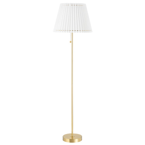Demi LED Floor Lamp in Aged Brass (428|HL476401-AGB)