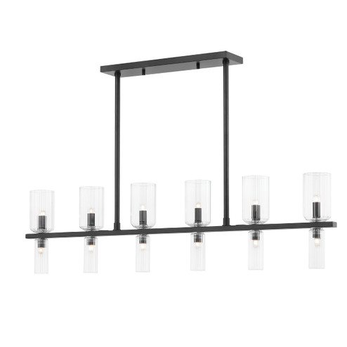Tabitha LED Linear in Soft Black (428|H384912-SBK)