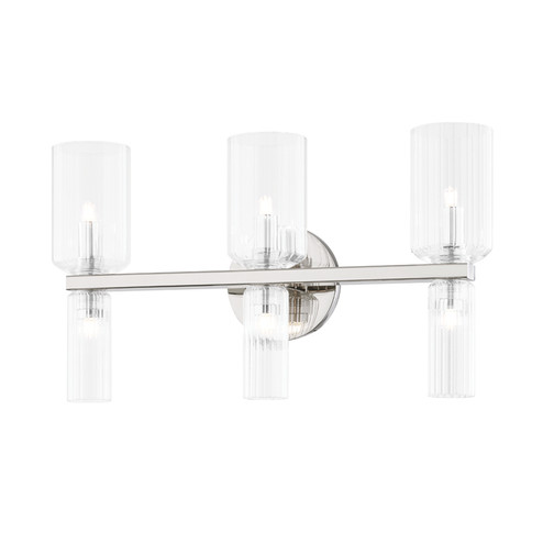 Tabitha LED Bath and Vanity in Polished Nickel (428|H384303-PN)