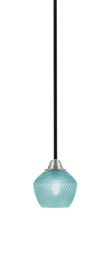 Paramount One Light Mini Pendant in Matte Black & Brushed Nickel (200|3401-MBBN-4625)