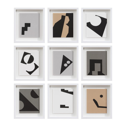 Ostra Wall Decor in Painted Matte White (443|W6777)