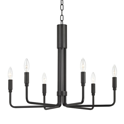 Brigitte Six Light Chandelier in Old Bronze (428|H261806-OB)