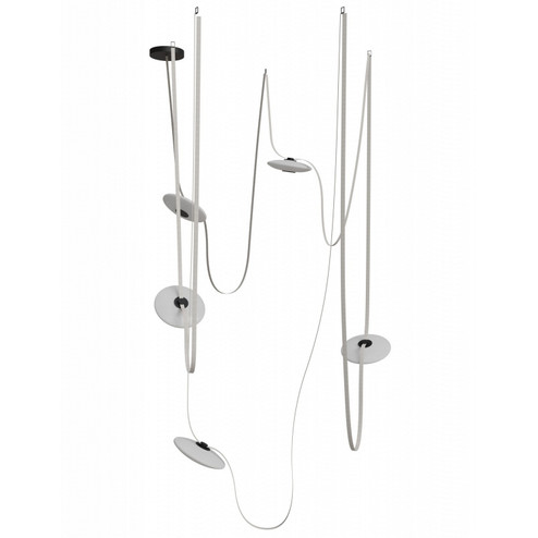 Fremont LED Chandelier in Ivory (192|HF7205-G201-IVY)