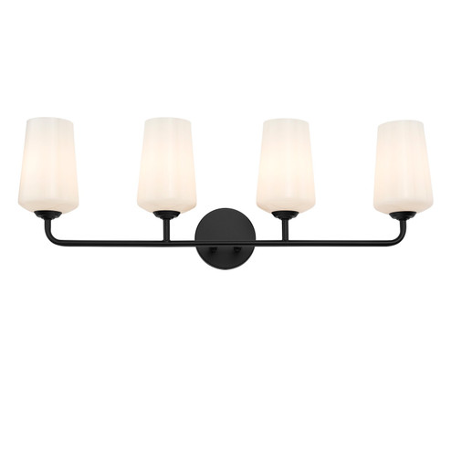 Celino Four Light Bath & Vanity in Black (54|P300545-031)