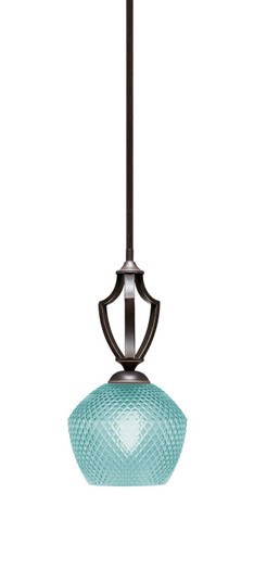 Zilo One Light Mini Pendant in Dark Granite (200|561-DG-4625)