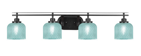 Odyssey Four Light Bath Bar in Matte Black (200|2614-MB-4615)