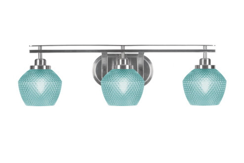 Odyssey Three Light Bath Bar in Brushed Nickel (200|2613-BN-4625)