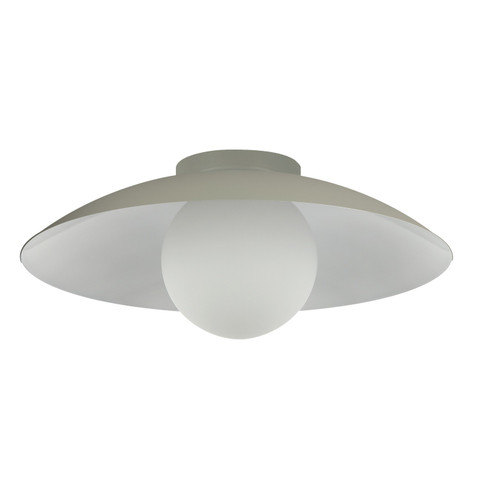 Oliva One Light Flushmount in Matte Linen (216|OLV-151FH-MLN)