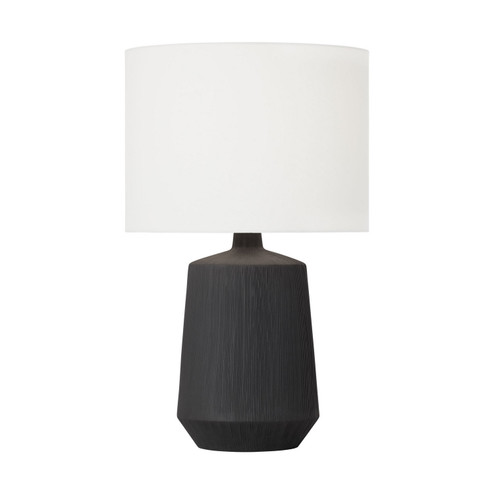 Panola One Light Table Lamp in Rough Black Ceramic (454|HT1131RBC1)