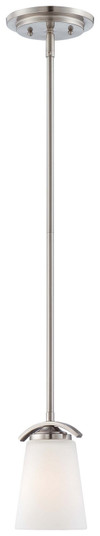 Overland Park One Light Mini Pendant in Brushed Nickel (7|4961-84)