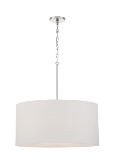 Palmetto Six Light Pendant in Polished Nickel (7|3926-613)