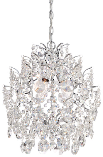 Isabella's Crown Three Light Mini Chandelier in Chrome (7|3150-77)